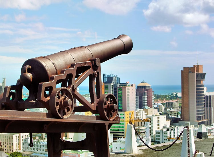Fort Adelaide in Mauritius