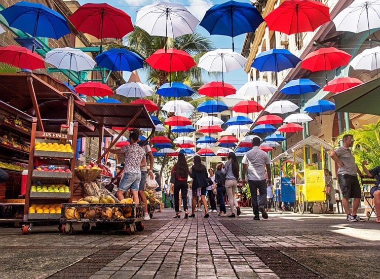 Le Caudan Waterfront in Mauritius