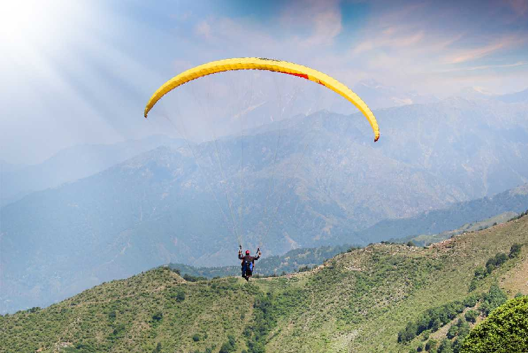 paragliding in sikkim