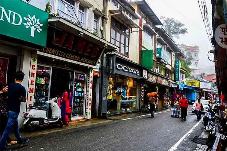 mall raod mussoorie