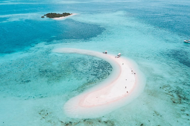 Pink beach