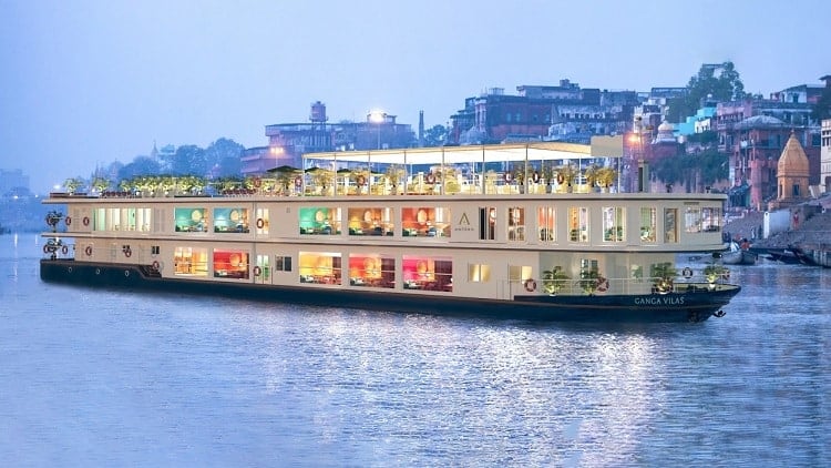 World’s Longest River Cruise MV Ganga Vilas 