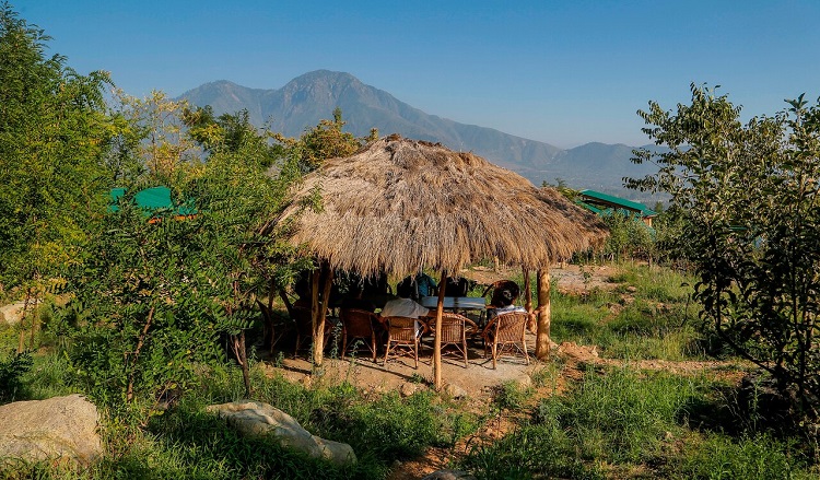 Sagg eco village mud huts