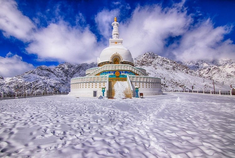shanti stupa ladakh