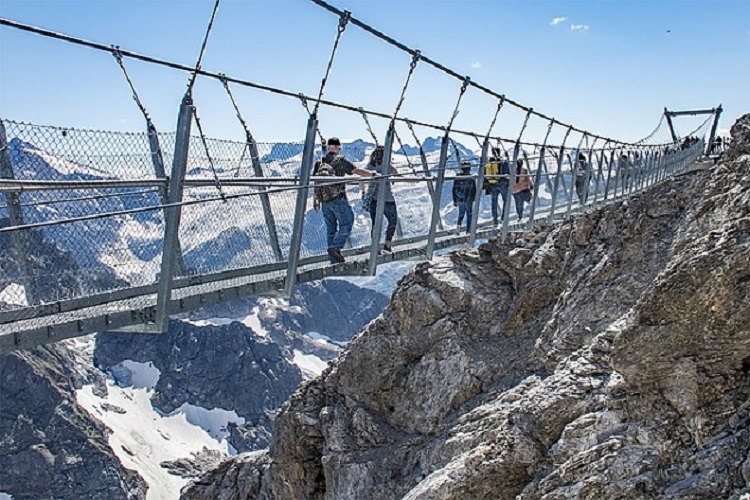 Cliff Walk, Titlis, Switzerland - Adventure Activities in Switzerland