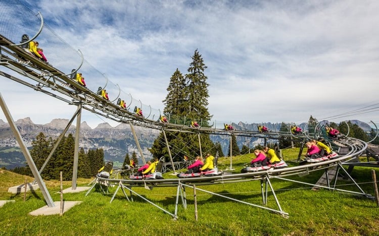 Flumserberg “Floomzer” mountain coaster