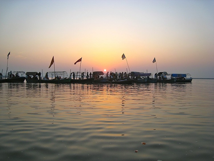 Triveni Sangam in Prayagraj