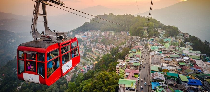Gangtok Ropeway - Cost, Timings, Duration