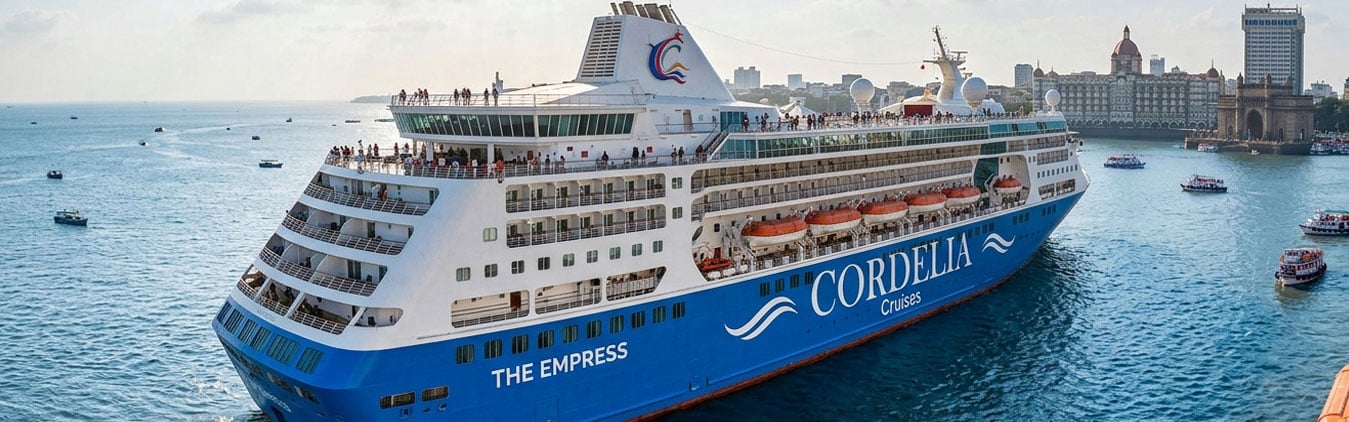5 Days Cordelia Cruise – Kochi Lakshadweep Mumbai Goa