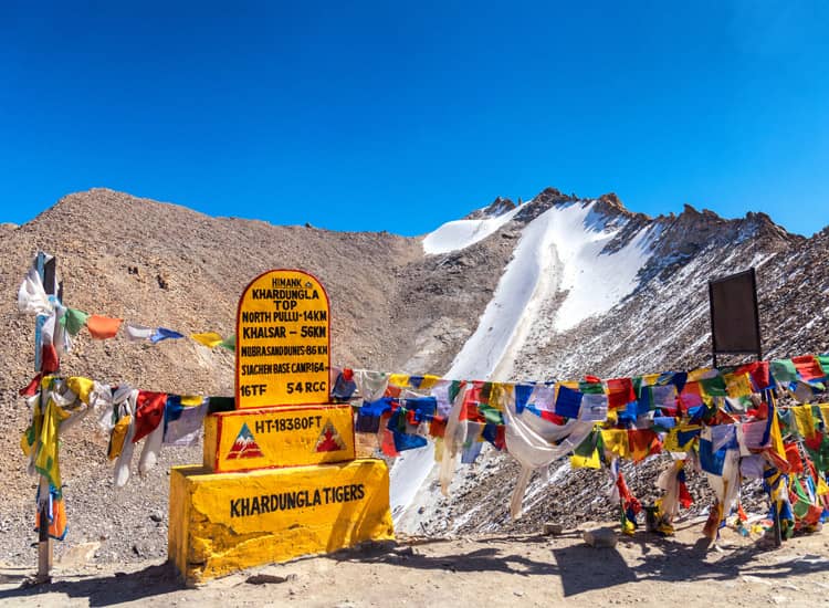 Delhi-to-Khardung-La-via-Manal-Leh-Highway