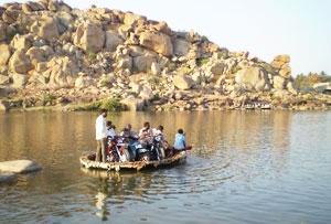 Coracle Crossings Hampi