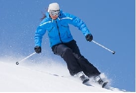 Skiing in Shimla