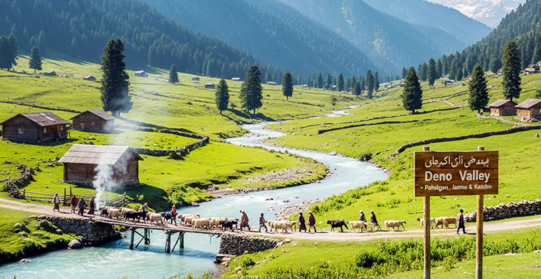 Deno Valley in Pahalgam
