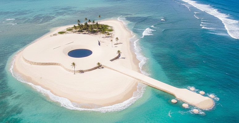 Guitar Island Sandbar