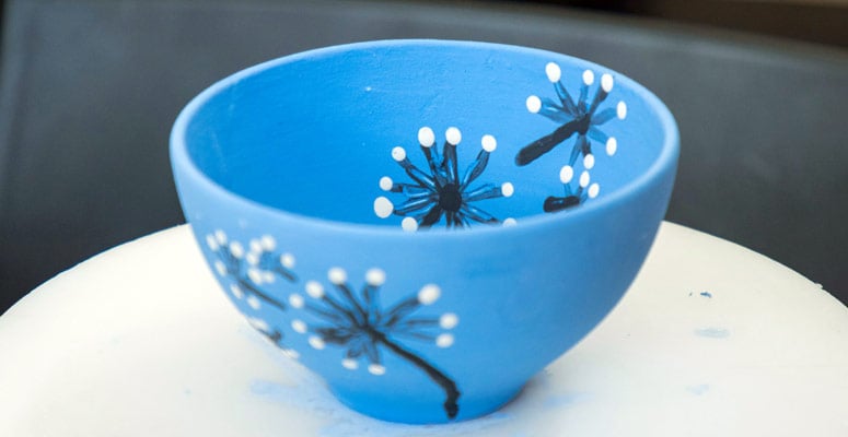 Jaipur blue pottery from Rajasthan
