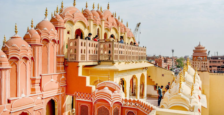 Hawa Mahal at sunrise, Jaipur