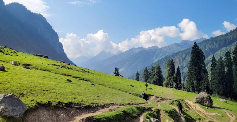 Postcard views in Aru and Betaab Valleys
