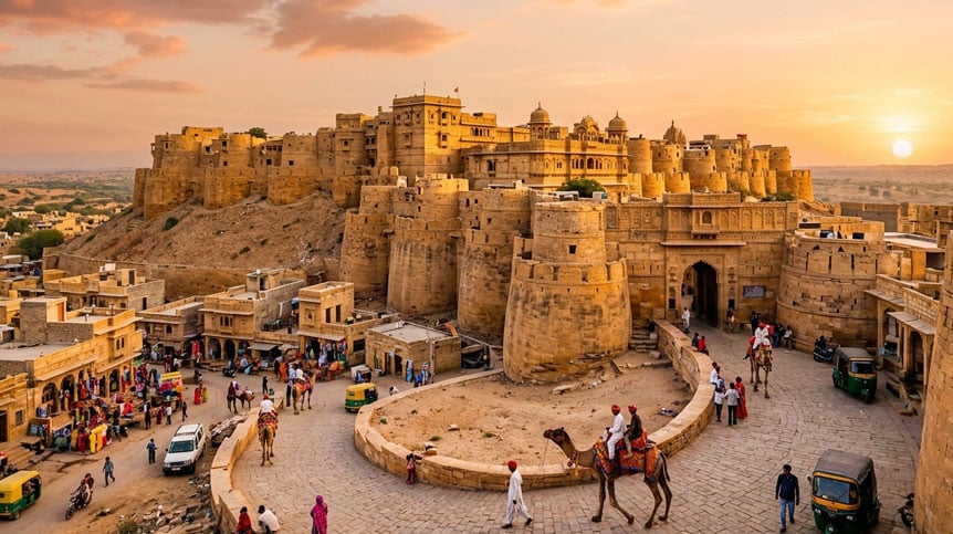 Jaisalmer Fort: Experience Life Within the Golden Living Fortress