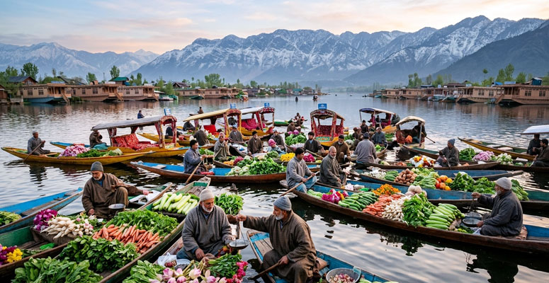 Floating Market and Floating Garden Experience