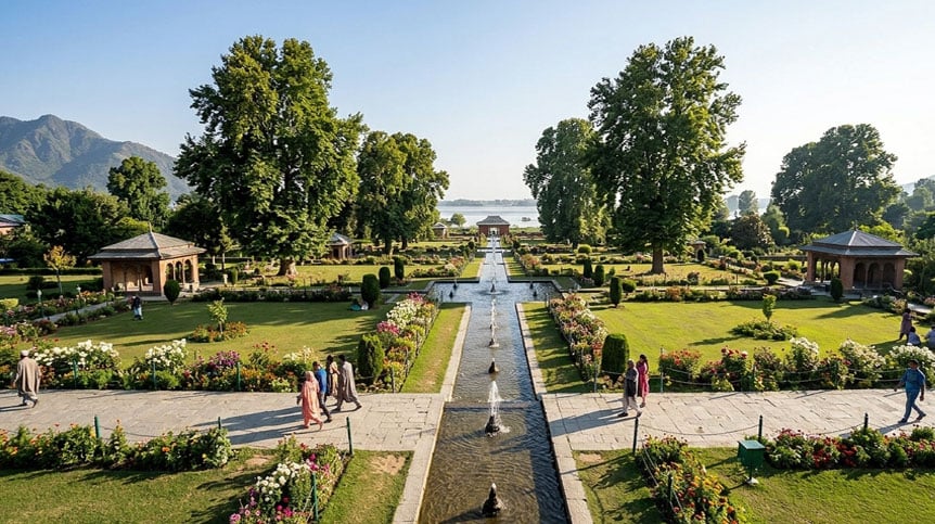 Gardens in Srinagar
