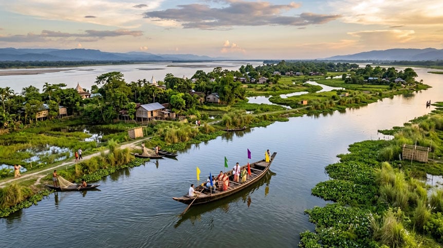 Majuli Island Assam Travel Guide