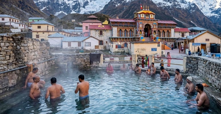 Sacred Places Around Badrinath Temple