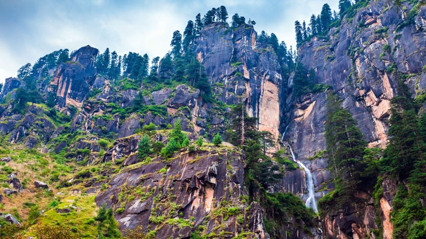 Waterfalls in Manali