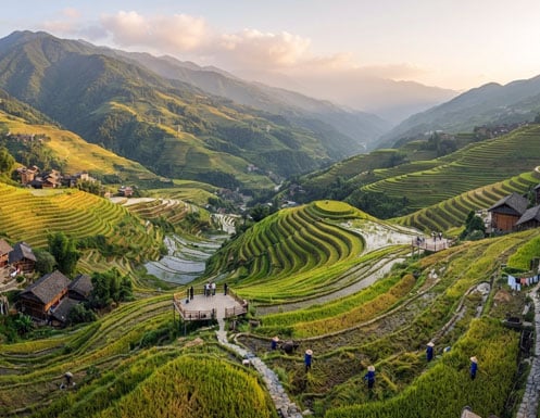 24. Longji Rice Terrace, China