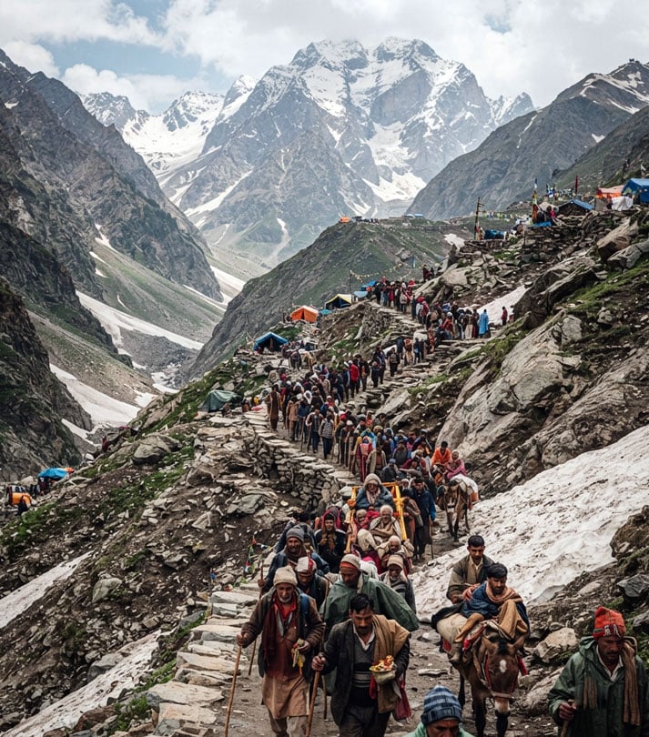 Amarnath Yatra by Road from Pahalgam