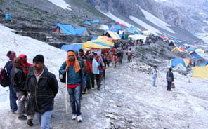 Amarnath Yatra by Helicopter From Pahalgam