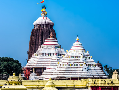 Jagannath Temple in Puri during Char Dham Yatra