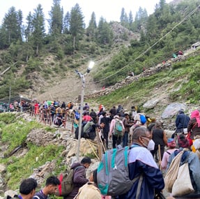 Amarnath Yatra by Helicopter from Sonamarg