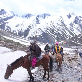 Amarnath Yatra by Road from Pahalgam