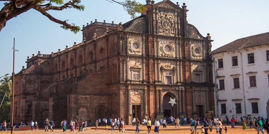Basilica of Bom Jesus in Old Goa