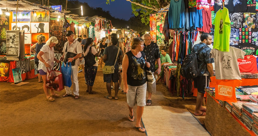 Anjuna Flea Market, Goa