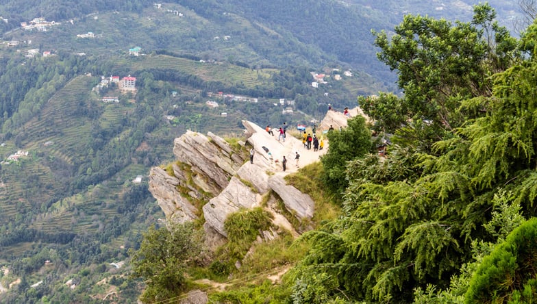 Himalayan views from Mukteshwar
