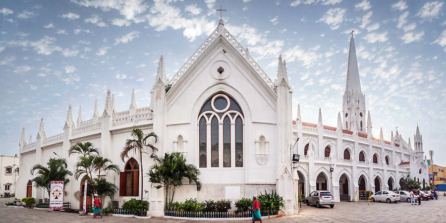 San Thome Basilica in Chennai, Tamil Nadu