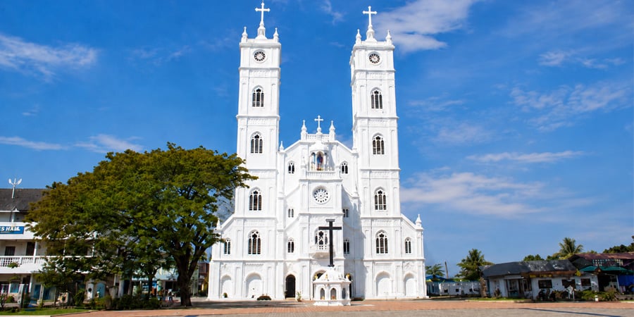 Vallarpadam Church in Kerala
