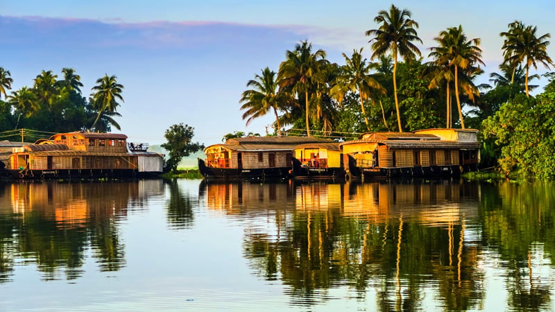 Backwaters of Kerala Tour Circuit