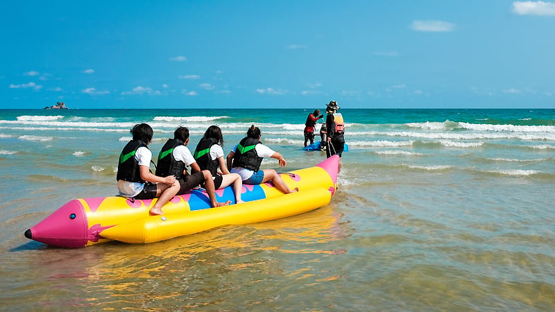 Banana Boat Ride in Gokarna