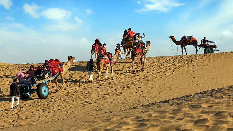 Camel Safari in Jaisalmer