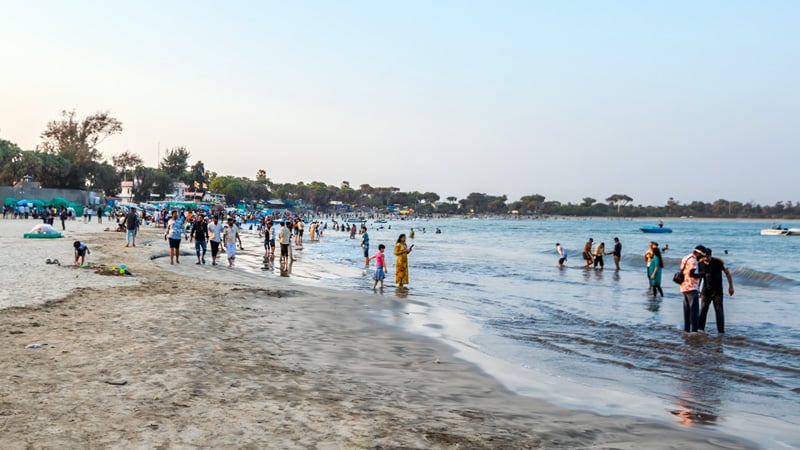Tranquil beaches