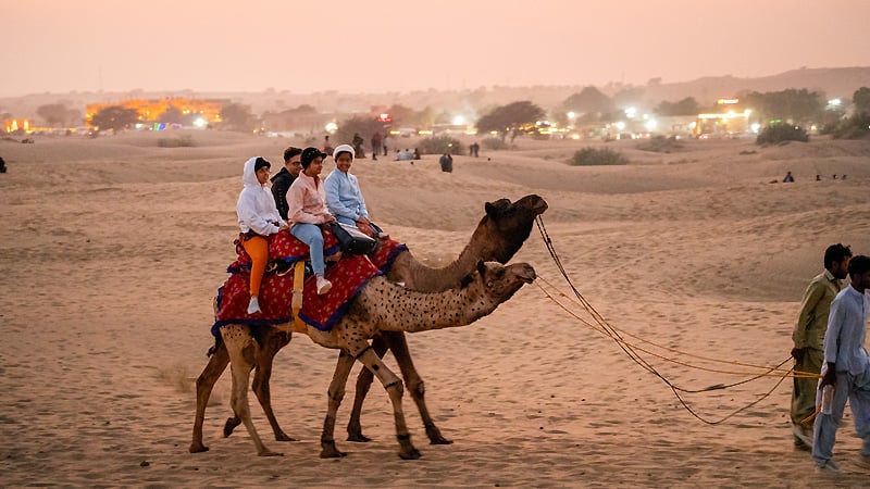 Night Camp in Jaisalmer
