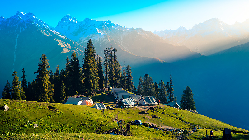 Kasol: Camping near Delhi - Best Hill Stations near Delhi