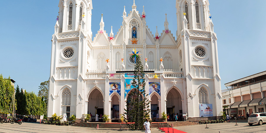 Our Lady of Dolours Basilica in Thrissur