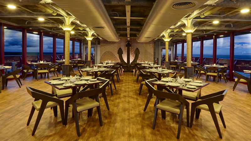 angriya cruise restaurants