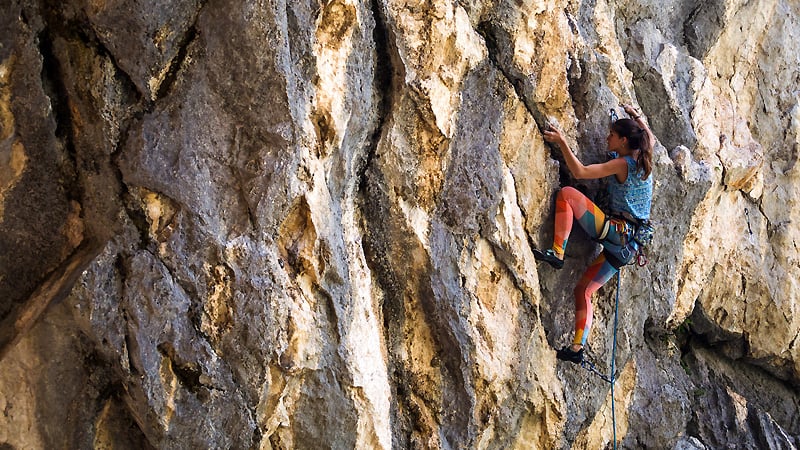 Rock Climbing in Badami