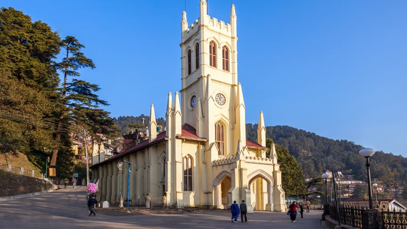 Christ Church in Shimla - The second oldest church in North India