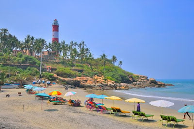 Kovalam Lighthouse Beach